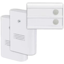 2 Familien Funkklingel Inklusive 2 Stück EMPFÄNGER HX ONE Batteriebetrieb