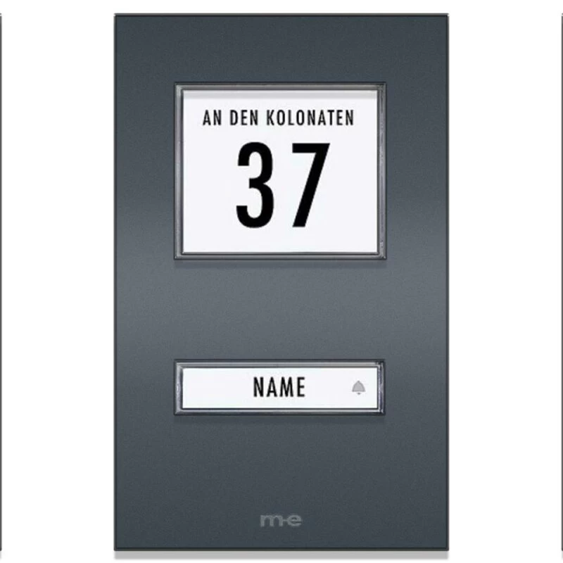 Aufputz Klingeltaster Für 1, 2, 3-Familienhaus In Verschiedenen Farben – Bild 4