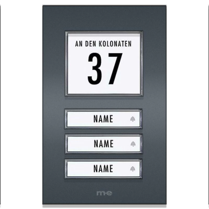 Aufputz Klingeltaster Für 1, 2, 3-Familienhaus In Verschiedenen Farben – Bild 6