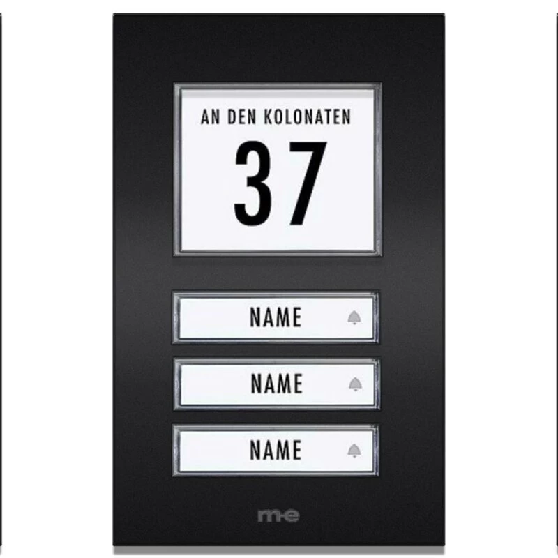 Aufputz Klingeltaster Für 1, 2, 3-Familienhaus In Verschiedenen Farben – Bild 9