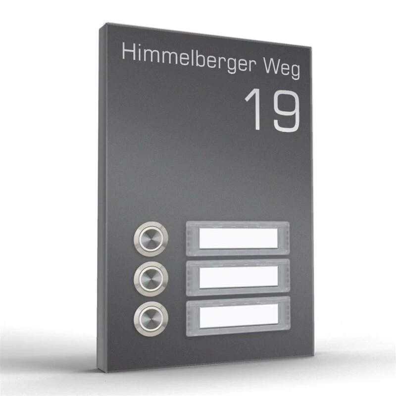 Aufputz Türklingel Dreifamilienhaus TERRA TREE In 4 Farben – Bild 4