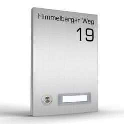 Aufputz Türklingel Einfamilienhaus TERRA ONE In 4 Farben