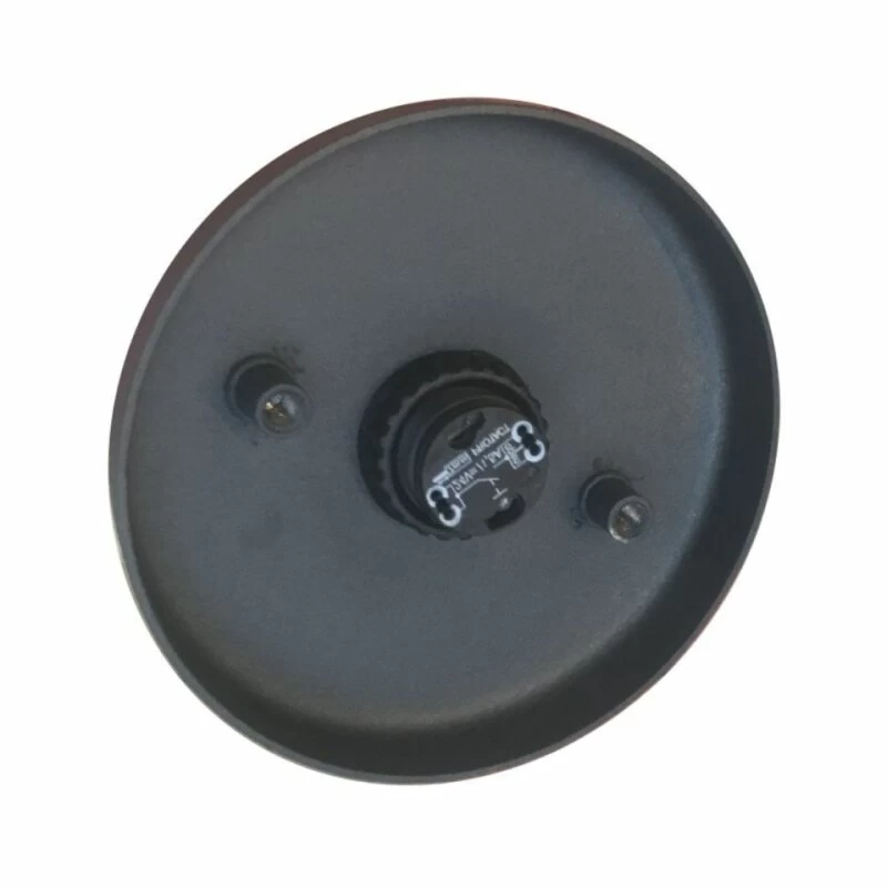 Aufputz Türklingel Rund 90mm Durchmesser RAL7016 Anthrazit Grau – Bild 3