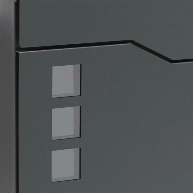 Briefkasten ANTHRAZIT Wandbriefkasten Postkasten Trier VA – Bild 5