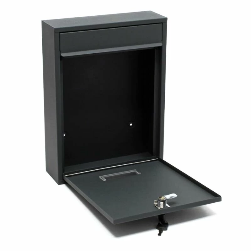 Briefkasten ANTHRAZIT Wandbriefkasten Postkasten Wuppertal – Bild 2