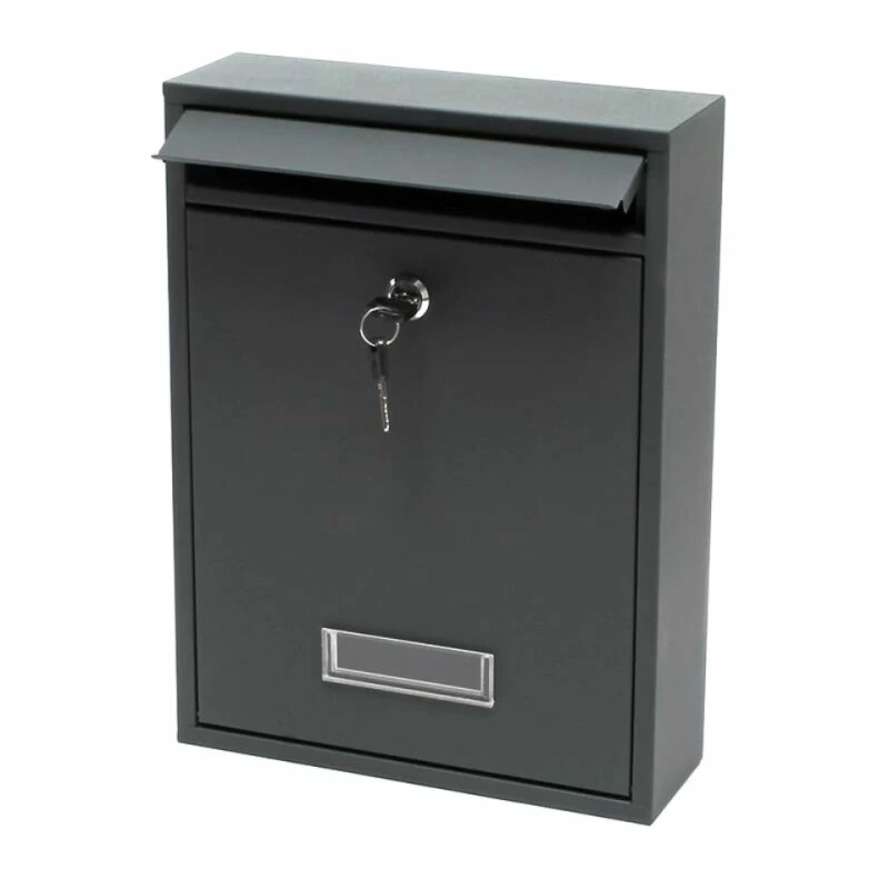 Briefkasten ANTHRAZIT Wandbriefkasten Postkasten Wuppertal – Bild 3