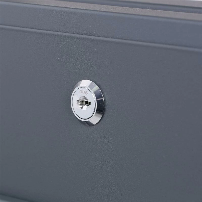 Briefkasten ANTHRAZIT Wandbriefkasten Postkasten Zeitungsfach Steelys11 – Bild 7