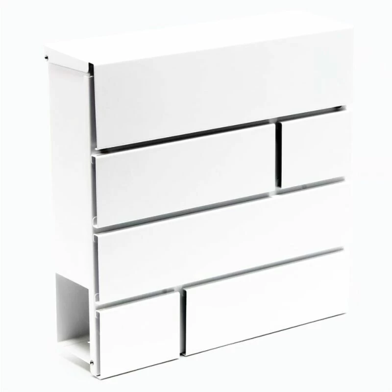 Briefkasten Design WEIß Wandbriefkasten Postkasten Sydney