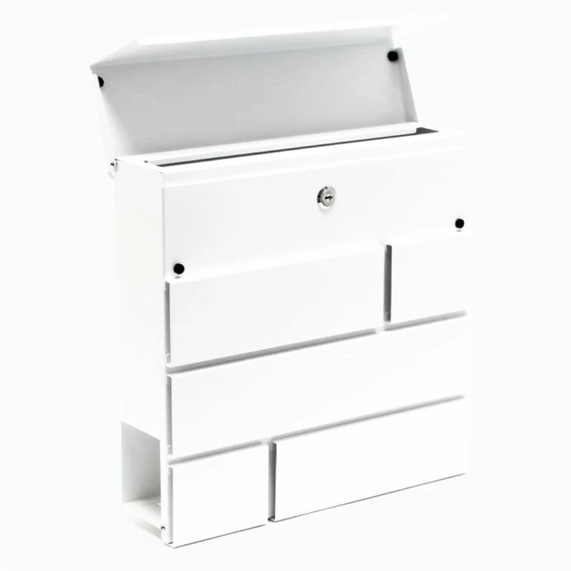 Briefkasten Design WEIß Wandbriefkasten Postkasten Sydney – Bild 2