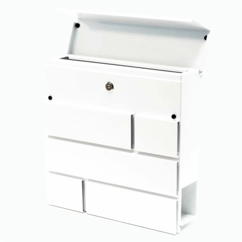 Briefkasten Design WEIß Wandbriefkasten Postkasten Sydney – Bild 3