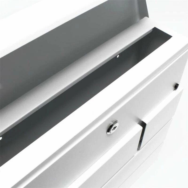 Briefkasten Design WEIß Wandbriefkasten Postkasten Sydney – Bild 4