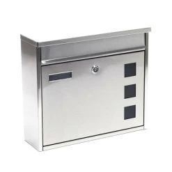 Briefkasten Edelstahl Mit Schutzlack Lackiert Dallas