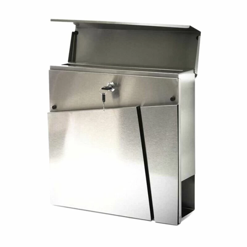 Briefkasten Edelstahl Mit Schutzlack Lackiert Freiburg – Bild 2