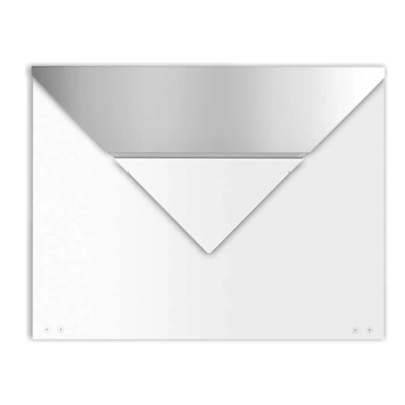 Briefkasten EDELSTAHL WEISS RAL 9016 SAMMY THREE – Bild 2
