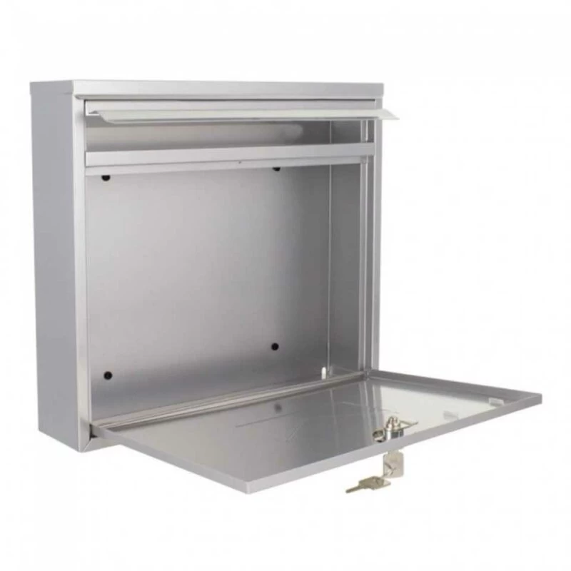 Briefkasten Mailbox Teramo Silber – Bild 2