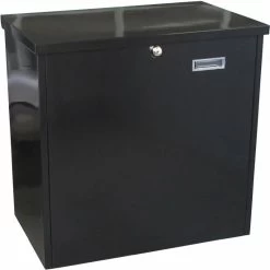 Briefkasten Postkasten Paketbox Paketkasten Anthrazit RAL 7016