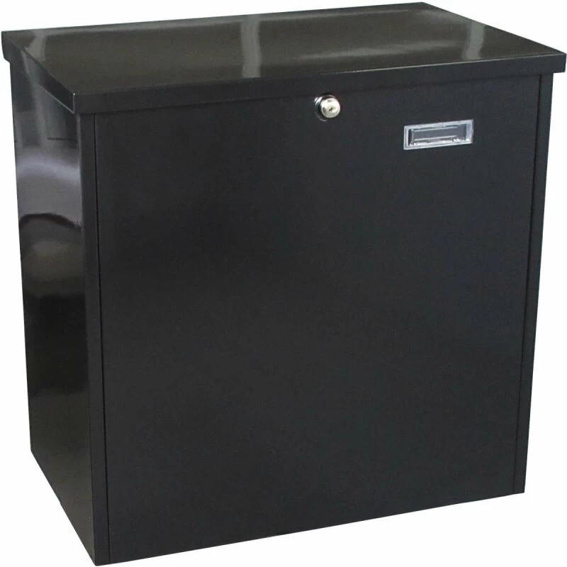 Briefkasten Postkasten Paketbox Paketkasten Anthrazit RAL 7016