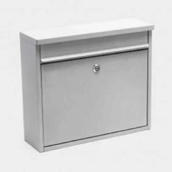 Briefkasten SILBER Wandbriefkasten Postkasten Aachen