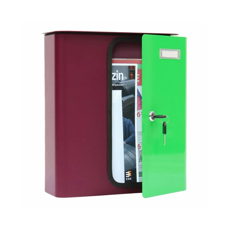 Briefkasten Splashy BERRY Neongrün – Bild 5