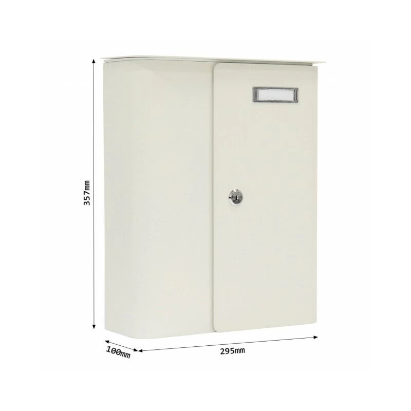 Briefkasten Splashy Weiß – Bild 2