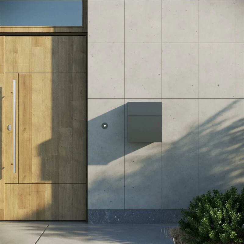 Briefkasten Wandbriefkasten Groove Weiß RAL 9016 – Bild 2