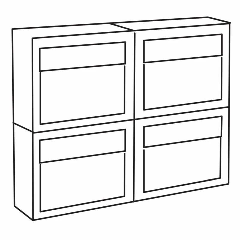 Briefkasten Wandbriefkasten Jazz Schwarz RAL 9005 – Bild 5