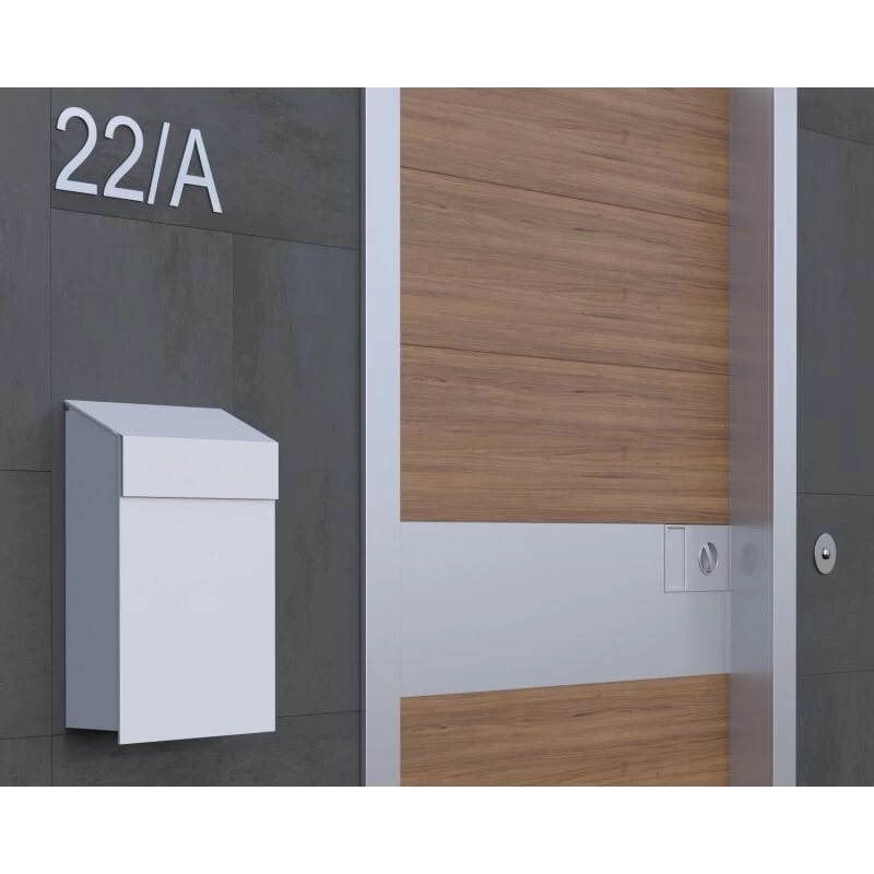 Briefkasten Wandbriefkasten Sun Rost RAL 8001 – Bild 4