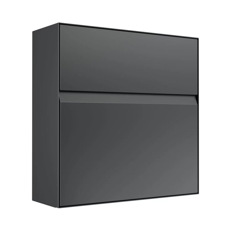 Briefkasten Wandbriefkasten Vinni Anthrazit RAL 7016