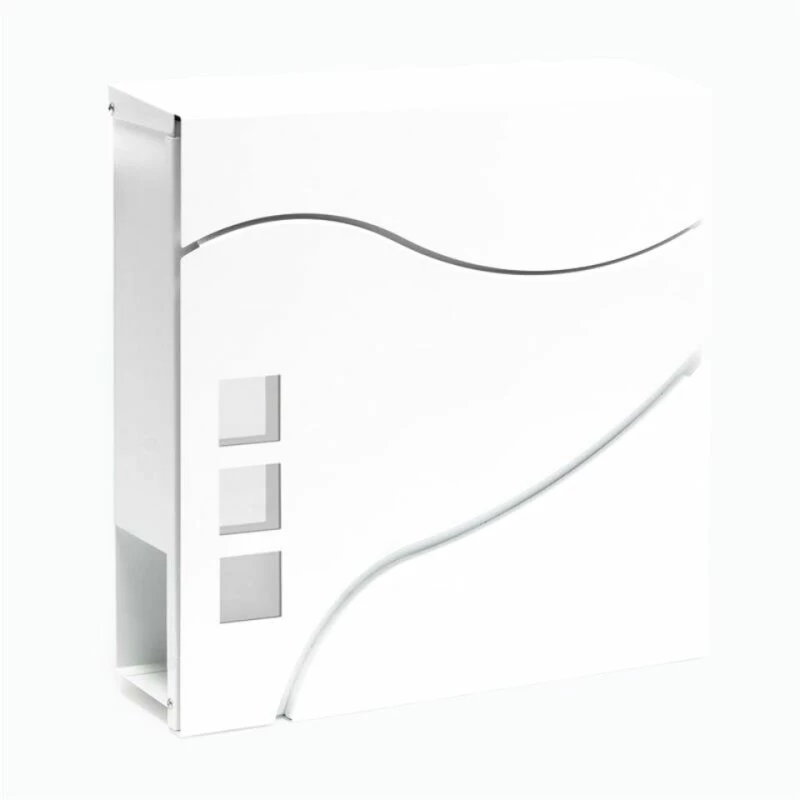 Briefkasten WEIß Wandbriefkasten Postkasten Schwerin