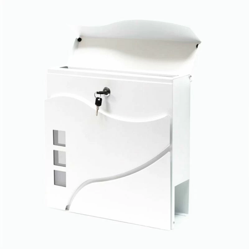 Briefkasten WEIß Wandbriefkasten Postkasten Schwerin – Bild 2