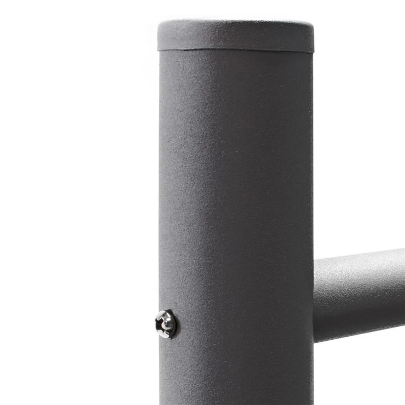 Briefkastenständer Für 4 Postkästen Standfuß Stahl Anthrazit Montagematerial – Bild 6