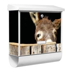 Burg-Wächter Briefkasten Postkasten Wandbriefkasten Nordland Esel