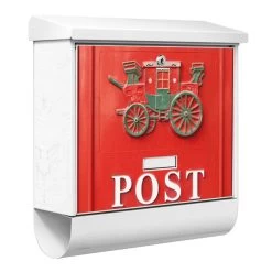 Burg-Wächter Briefkasten Postkasten Wandbriefkasten Nordland Nostalgie