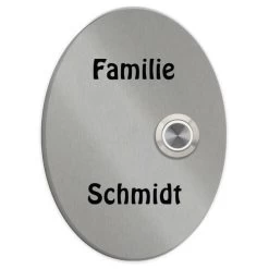 Design Türklingel 80x110mm In Premium Qualität