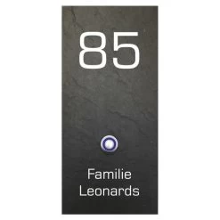 Design Türklingel Schiefer 135x280mm BIGSIZE