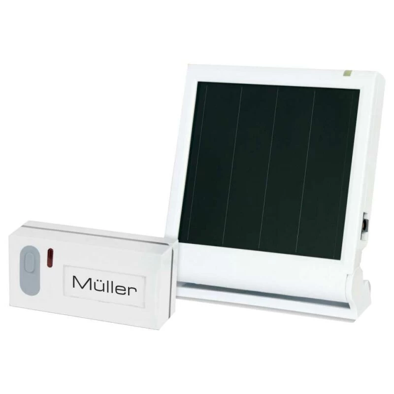 Drahtlose Solar-Funk-Klingel Türglocke Funkklingel Mit 300 M Reichweite