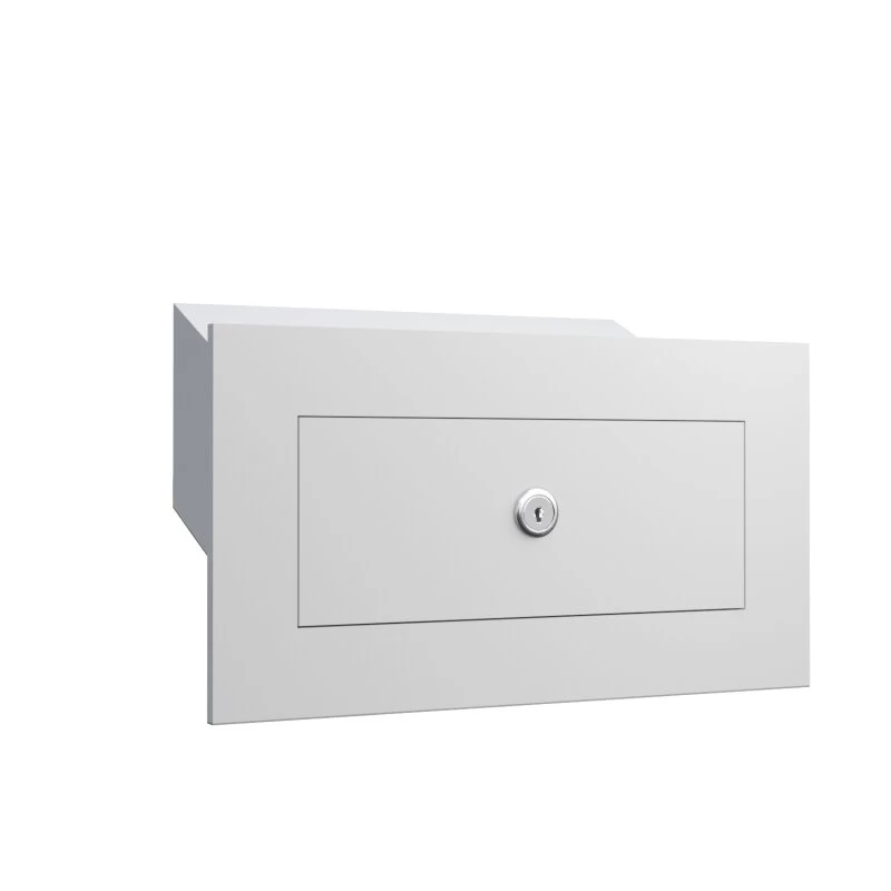 Durchwurfbriefkasten Weiß RAL 9016 – Bild 3