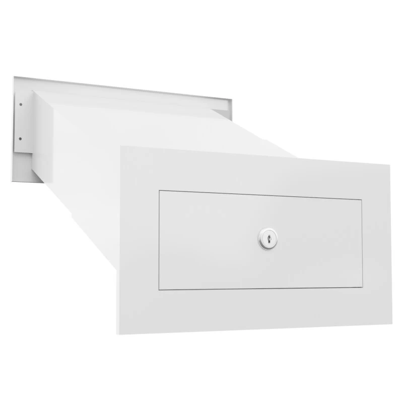 Durchwurfbriefkasten Weiß RAL 9016 – Bild 5