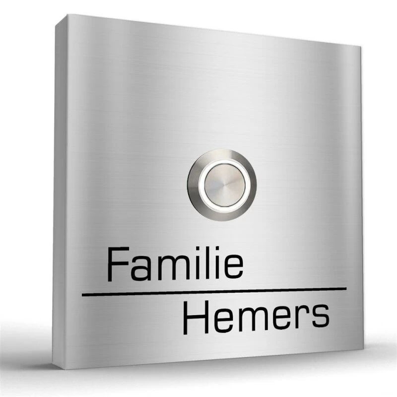 Edelstahl Aufputz Türklingel Aufputzklingel In Verschiedenen Größen Futura2