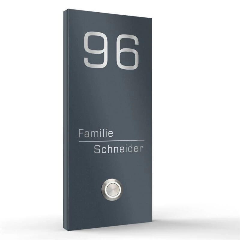 Edelstahl Aufputz Türklingel Aufputzklingel In Verschiedenen Farben Futura9 – Bild 3