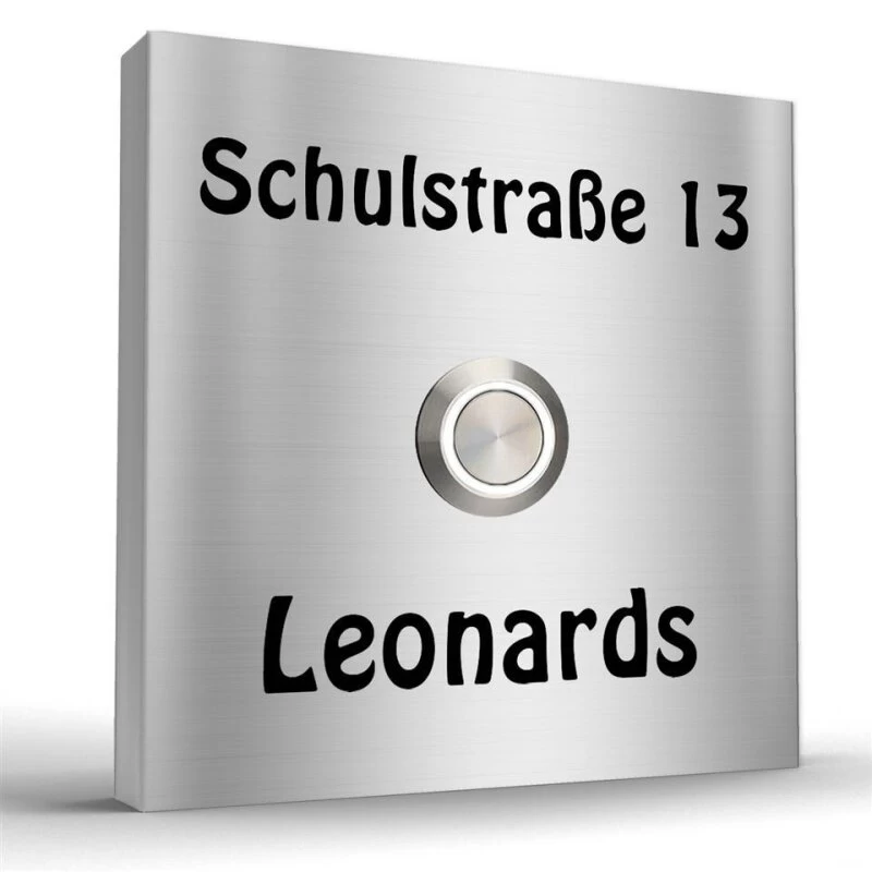 Edelstahl Aufputz Türklingel Aufputzklingel In Verschiedenen Größen Futura8