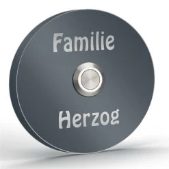 Edelstahl Aufputz Türklingel Aufputzklingel Mit LED