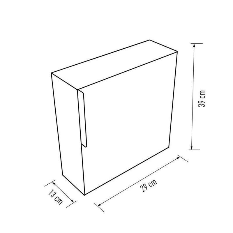 Edelstahl Briefkasten Briefkastenanlage Portis Mit Holzdekor-Front Grau Metallic RAL 9016 – Bild 3