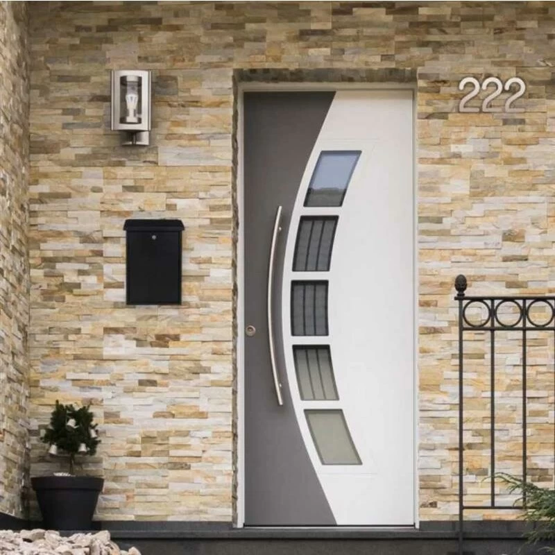 Edelstahl Briefkasten Design Mailbox Parma Anthrazit – Bild 5