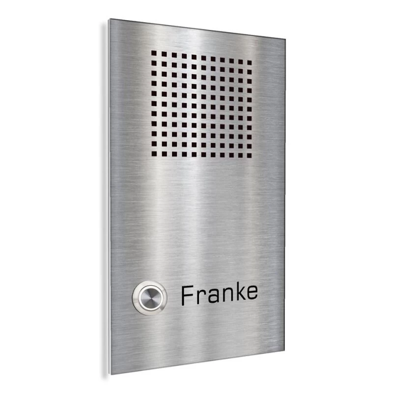 Edelstahl Türklingel Klingeltableau 150x250mm Mit Sprechsieb