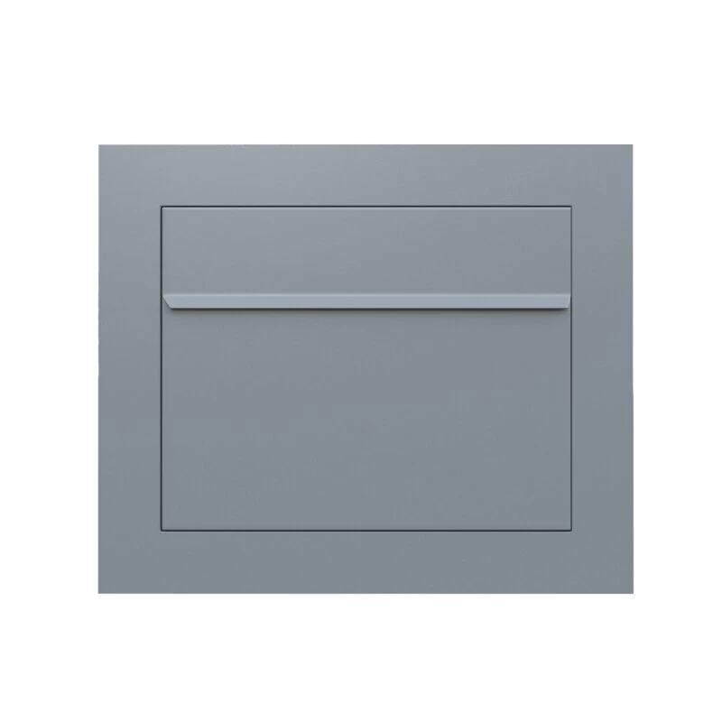 Einbaubriefkasten Boran Grau Metallic RAL 9007 – Bild 2