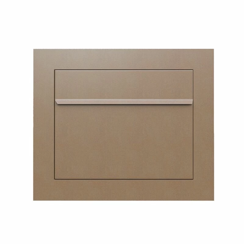 Einbaubriefkasten Boran Rostoptik RAL 8001 – Bild 2