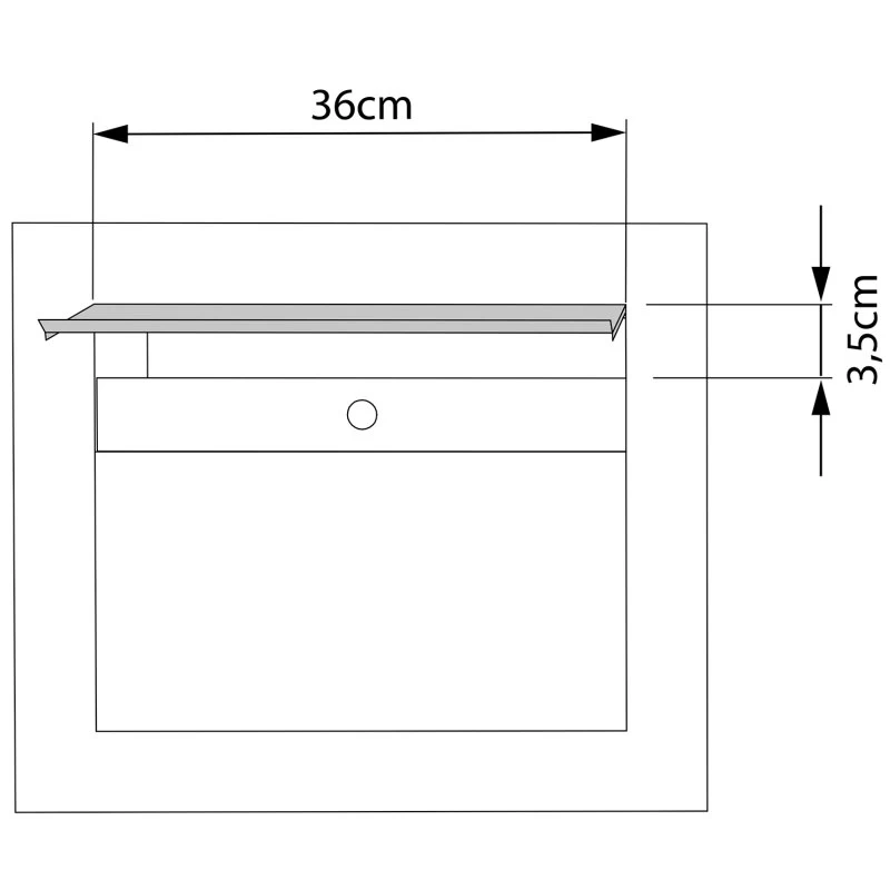 Einbaubriefkasten Boran Rostoptik RAL 8001 – Bild 6