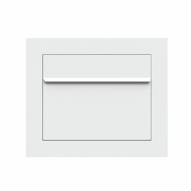 Einbaubriefkasten Boran Verkehrsweiß RAL 9016 – Bild 2