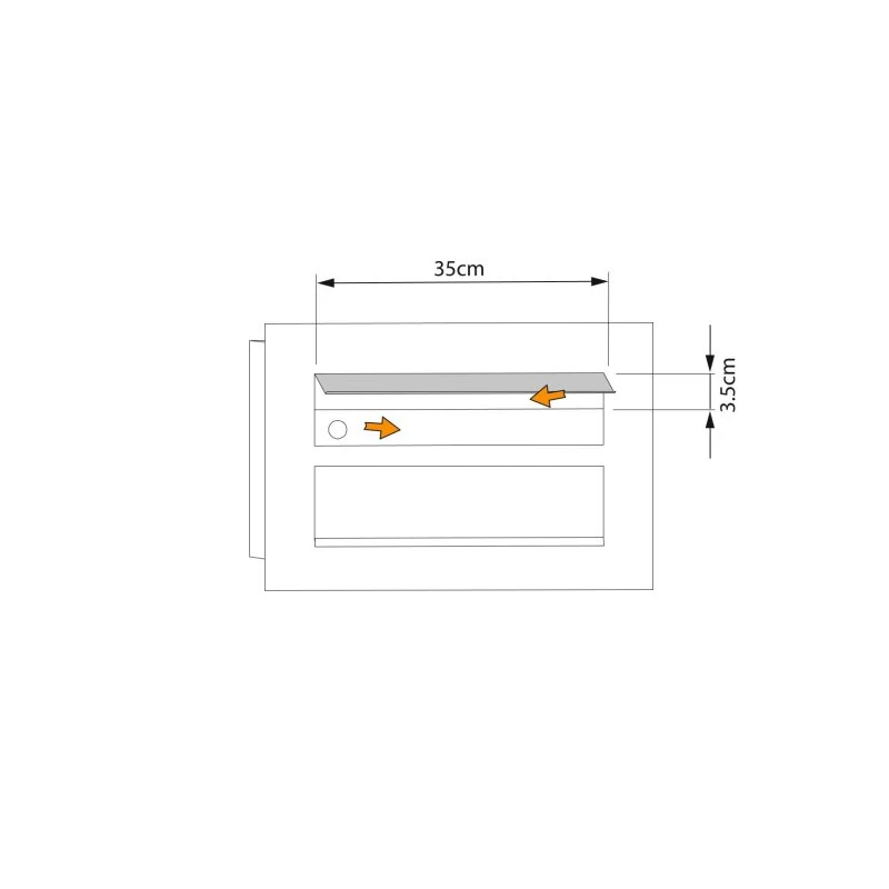 Einbaubriefkasten Cosmo Grau Metallic RAL 9007 2 Parteien – Bild 3